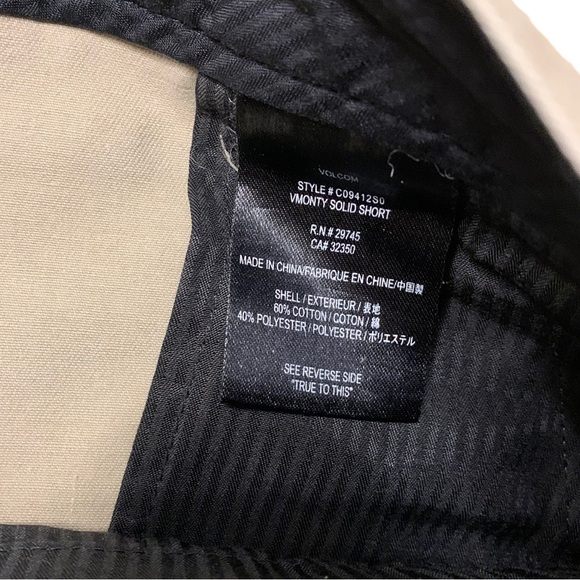 Volcom | Khaki Boy Youth Shorts Size 14 Pockets 27 - Picture 5 of 8